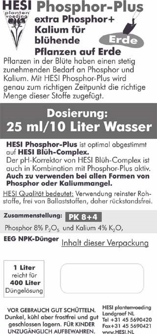 Hesi Phosphor Plus 5l