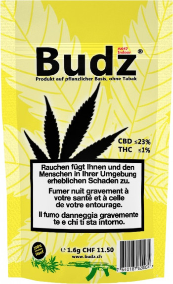 Budz AK 47 Indoor Hanfblüten Tabakersatz