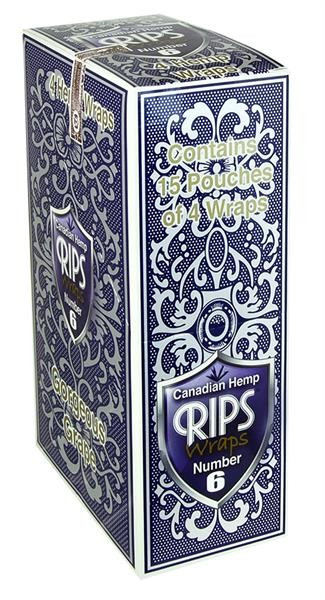 Rips Canadian Hemp Wraps No.6 Gorgeous Grape