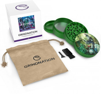 GrindNation Grower Grinder 4-tlg ø 63mm