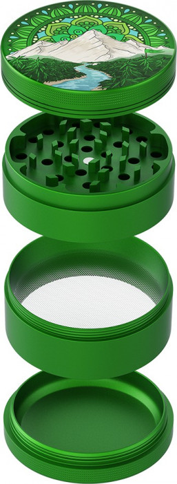 GrindNation Nature Grinder 4-tlg ø 63mm