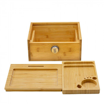 G-ROLLZ Large Bamboo Storage Box