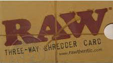 Raw Shredder Card