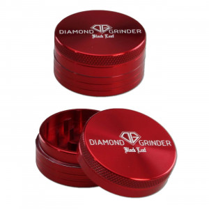 Black Leaf Diamond Aluminium Grinder 2-tlg ø 40mm