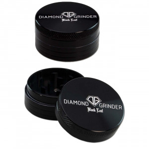 Black Leaf Diamond Aluminium Grinder 2-tlg ø 40mm