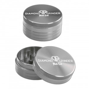 Black Leaf Diamond Aluminium Grinder 2-tlg ø 40mm