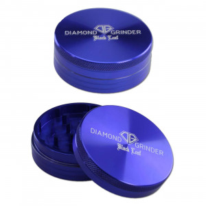 Black Leaf Diamond Aluminium Grinder 2-tlg ø 56mm