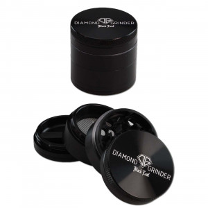 Black Leaf Diamond Aluminium Grinder 4-tlg ø 40mm