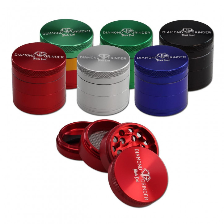 Black Leaf Diamond Aluminium Grinder 4-tlg ø 40mm