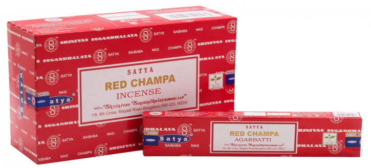 Satya Roter Champa Räucherstäbchen