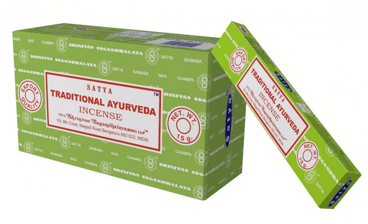 Satya traditionelle Ayurveda Räucherstäbchen