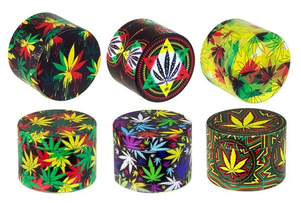 Full Colour Leaves Grinder 4tlg 50mm