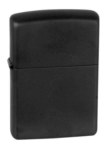 Zippo Classic schwarz matt Benzinfeuerzeug