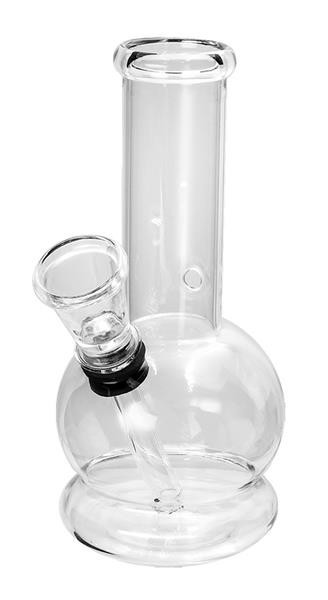 Mini Bubble Straight Glas Bong 12,5cm