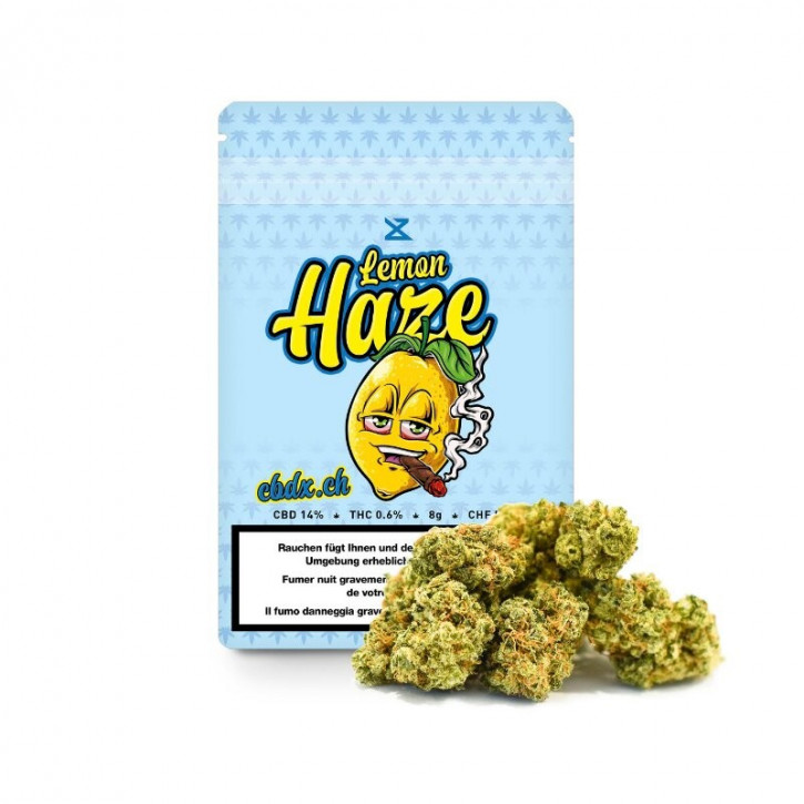 Weedx Lemon Haze Hanfblüten Tabakersatz