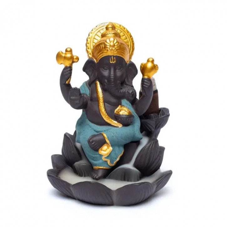 Rückfluss Räucherschale Ganesh