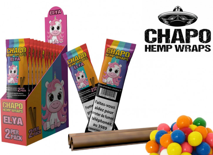 Chapo Hemp Wraps 2 Stk. Elya