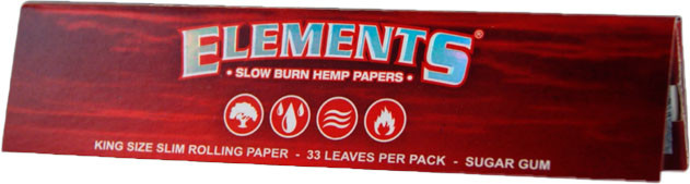 Elements Red - King Size Slim