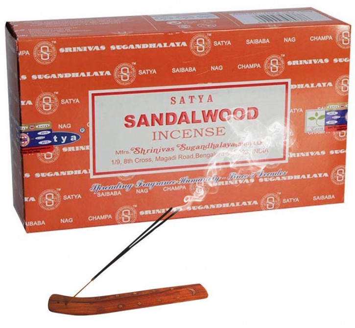 Satya Sandalwood Räucherstäbchen